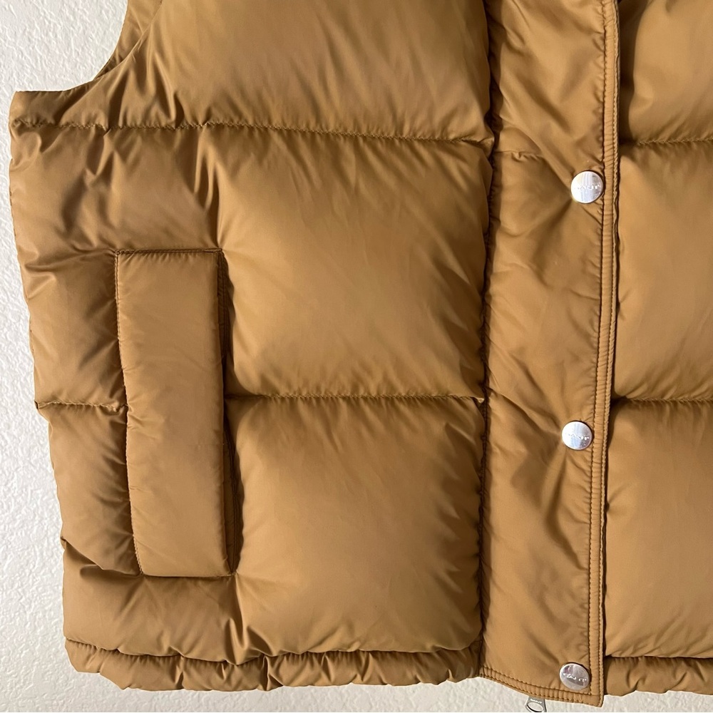 GANT Cloud Down Vest in Cocao Brown Size Small NWOT - Picture 4 of 13